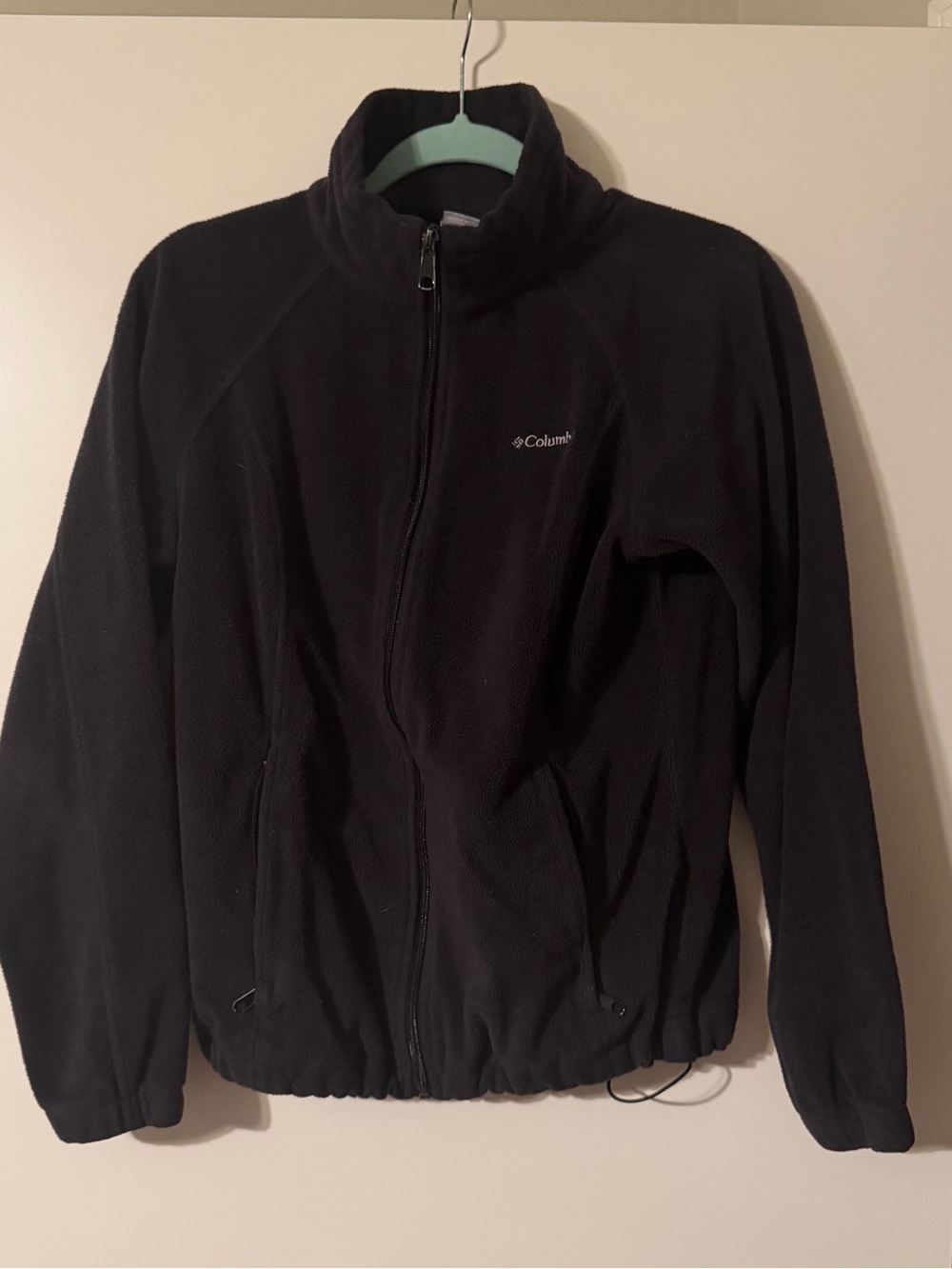 Columbia Black Full-Zip Performance Fleece Jacket